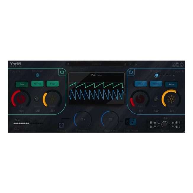 Yum Audio LoFi Playtime - Time-Bending Tape Delay (Download)
