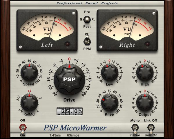 PSPaudioware MicroWarmer