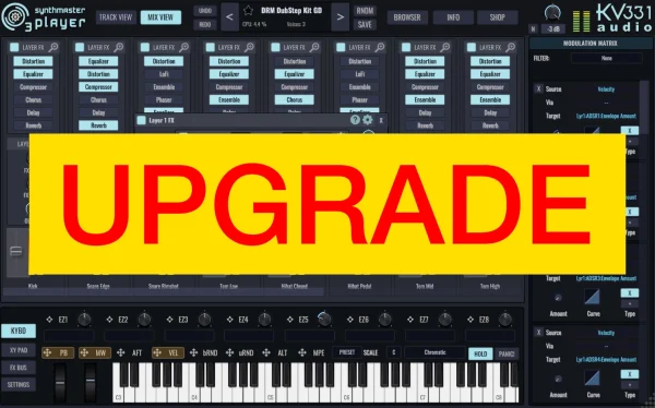 KV331 SynthMaster 3 Player < SM 2 Player Upg