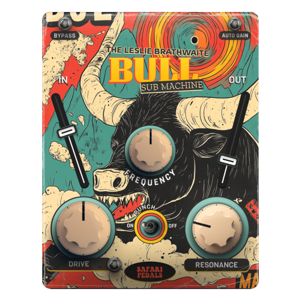 Safari Pedals Bull Sub Machine