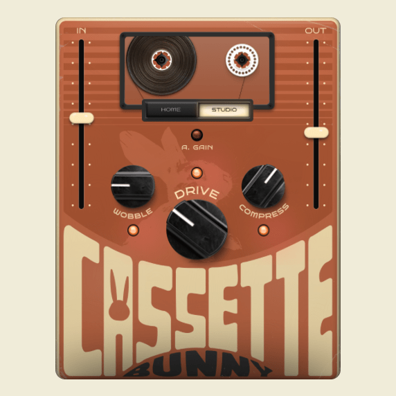 Safari Pedals Cassette Bunny