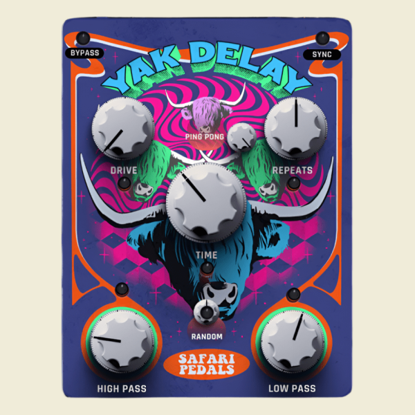 Safari Pedals Yak Delay