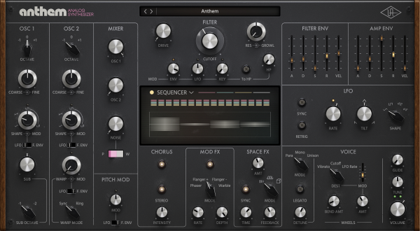Universal Audio UAD Anthem (Download)