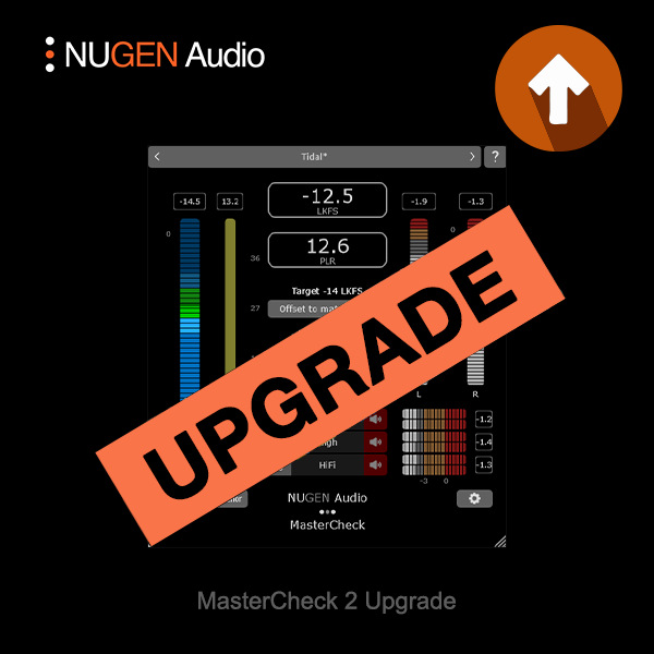 NUGEN Audio MasterCheck 2 (Upgrade from MasterCheck, Download)