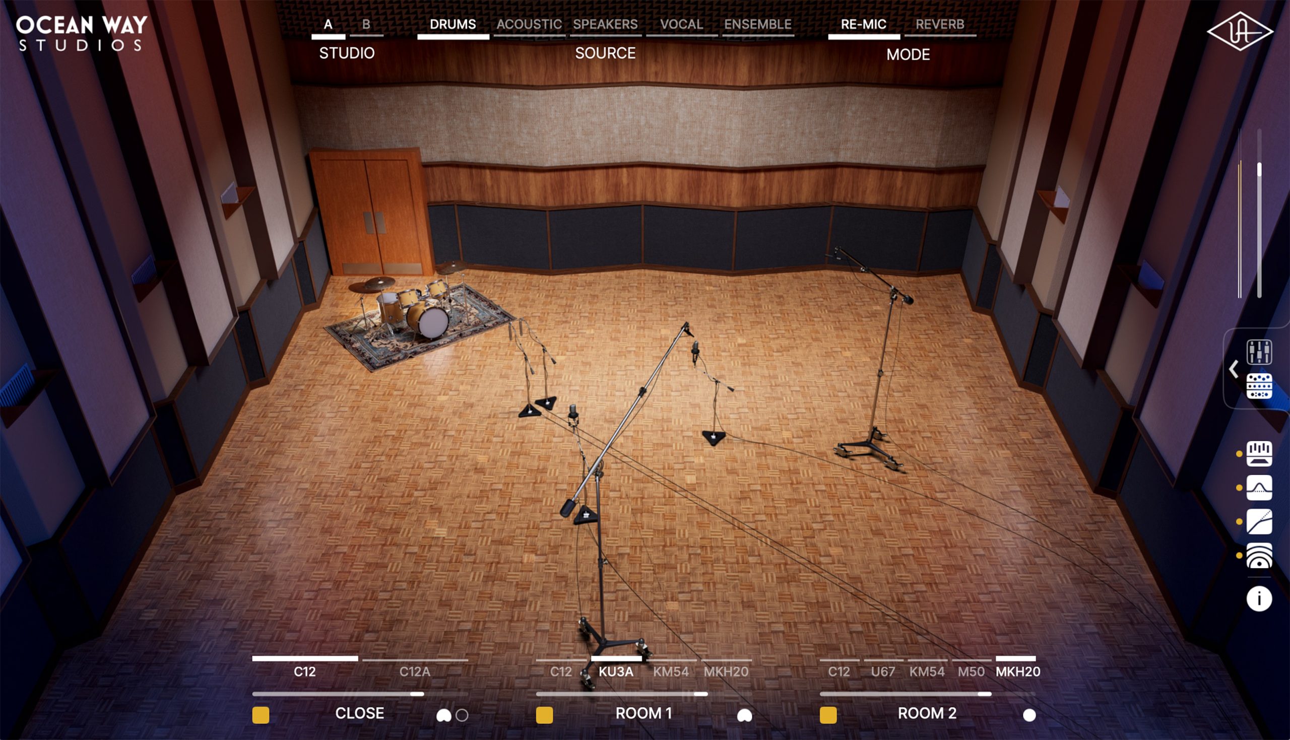 Universal Audio UAD Ocean Way Studios Deluxe (Download)