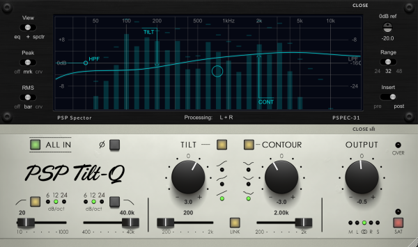 PSPaudioware Tilt-Q (Download)