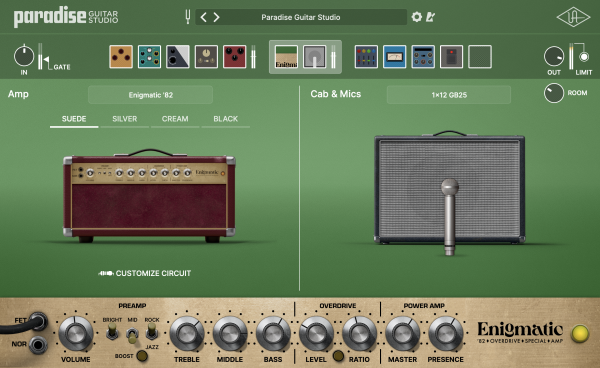 Universal Audio UAD Paradise Guitar Studio (Download)