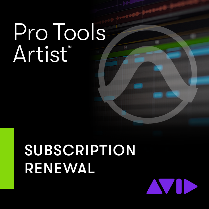 Avid Pro Tools Artist (Subscription, Renewal, 1-Year, Download)