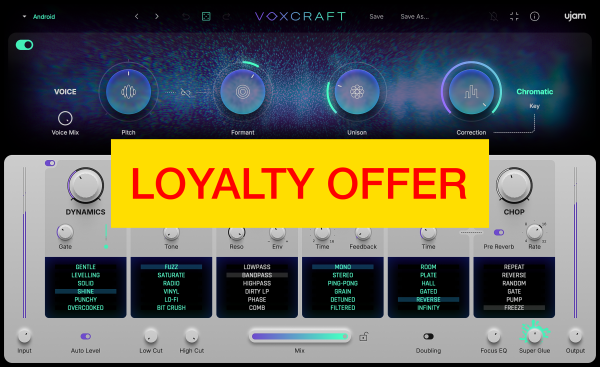 UJAM Voxcraft (Loyalty Offer, Download)