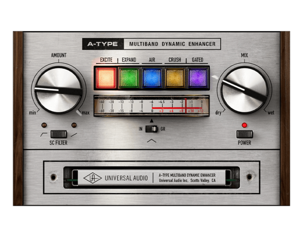 Universal Audio UAD A-Type Multiband Dynamic Enhancer (Download)