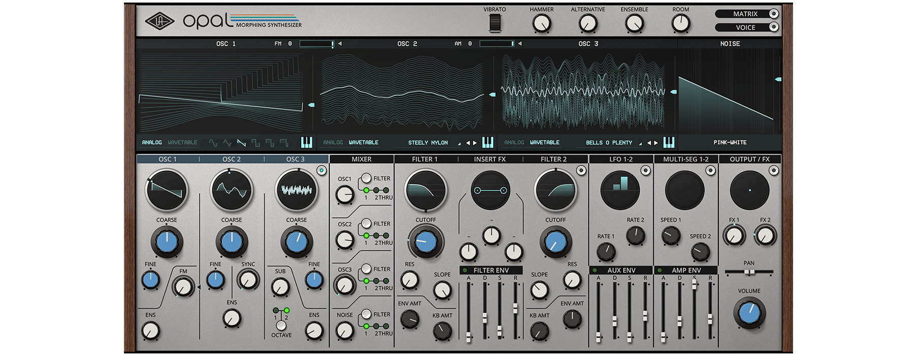 UAD Opal Morphing Synthesizer