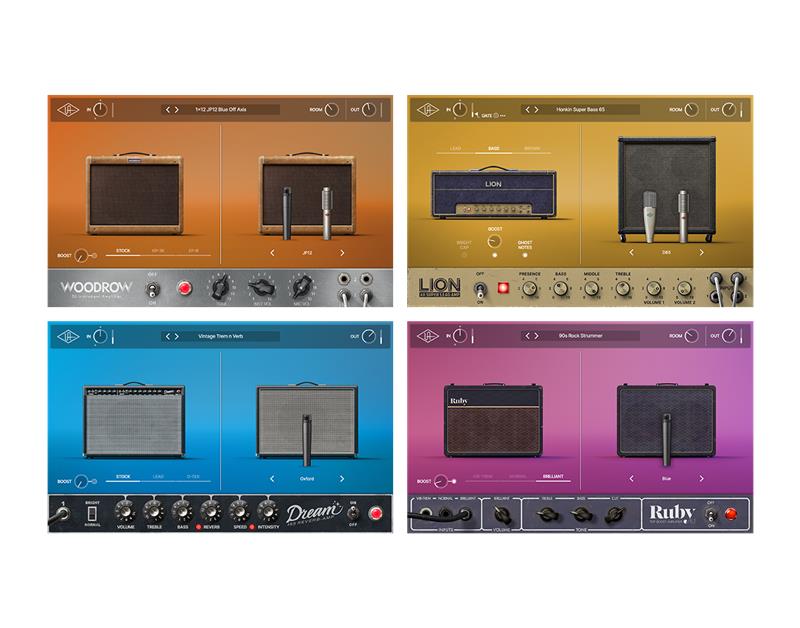 Universal Audio UAD Guitar Amp Bundle V2 (Download)