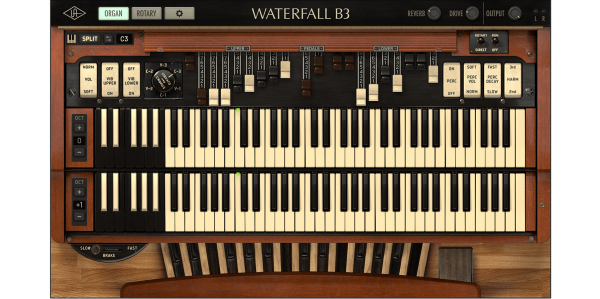 UAD Waterfall B3 Organ