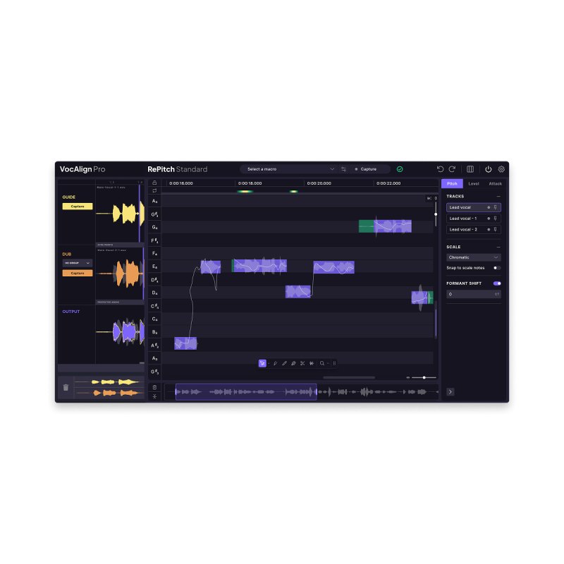 Synchro Arts RePitch 2 Standard + VocAlign 7 Pro Bundle (Download)