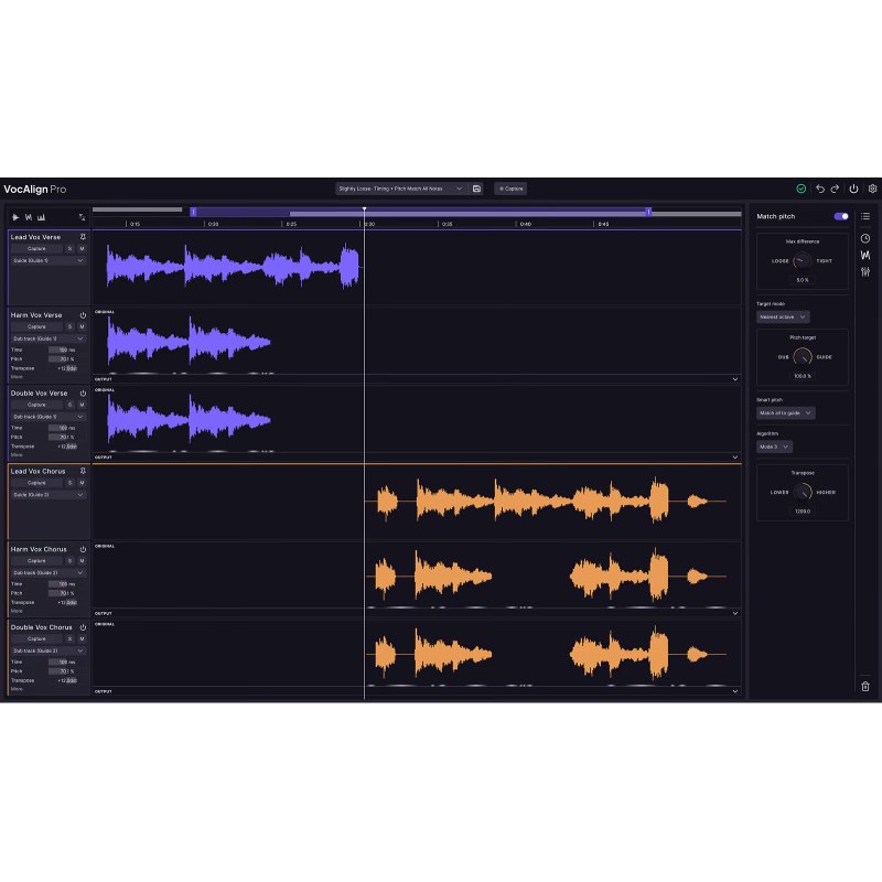 Synchro Arts RePitch 2 Standard + VocAlign Pro Bundle (Download)