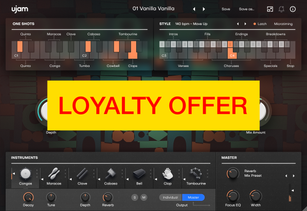 UJAM Groovemate Latigo (Loyalty Offer, Download)