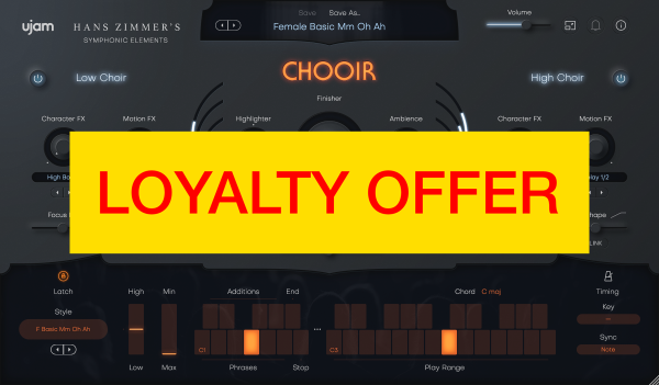 UJAM Chooir (Loyalty Offer, Download)