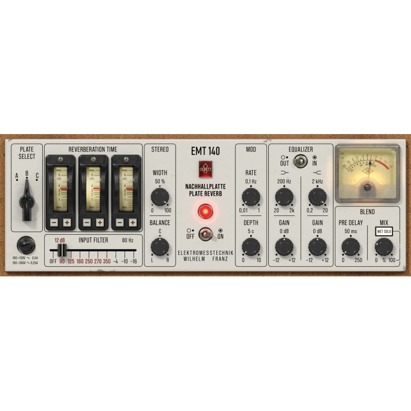 Universal Audio EMT 140 Classic Plate Reverberator Bundle (Download)
