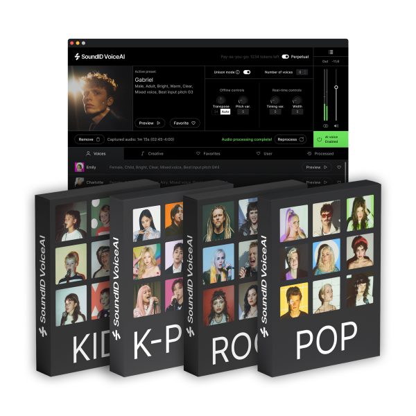 Sonarworks SoundID VoiceAI Perpetual License & Expansion Bundle (Download)