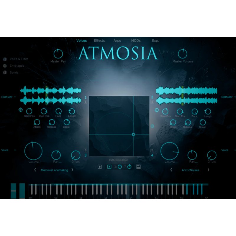 Tracktion City Of Keys for Atmosia
