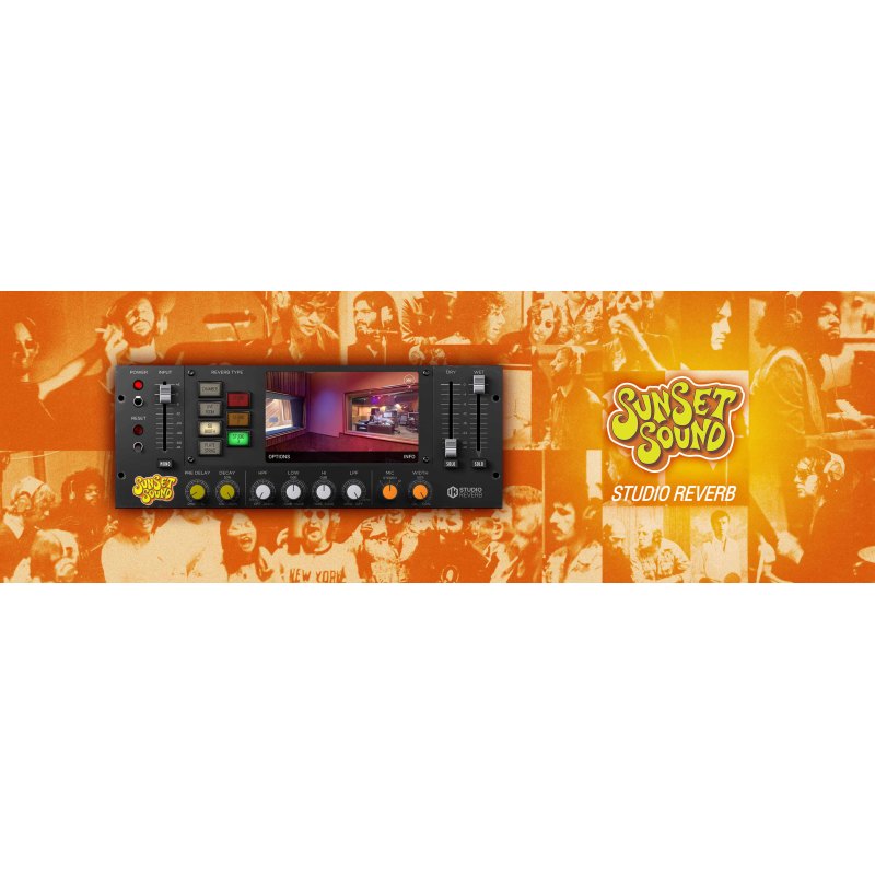 IK Multimedia T-RackS Sunset Sound Studio Reverb II (Download)
