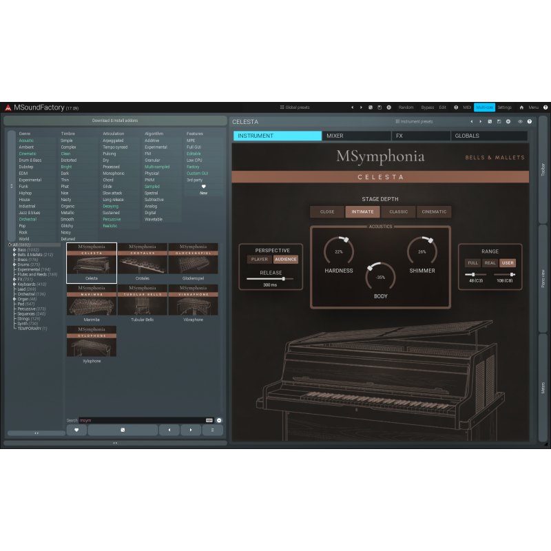 MeldaProduction MSymphonia: Bells & Mallets (Download)