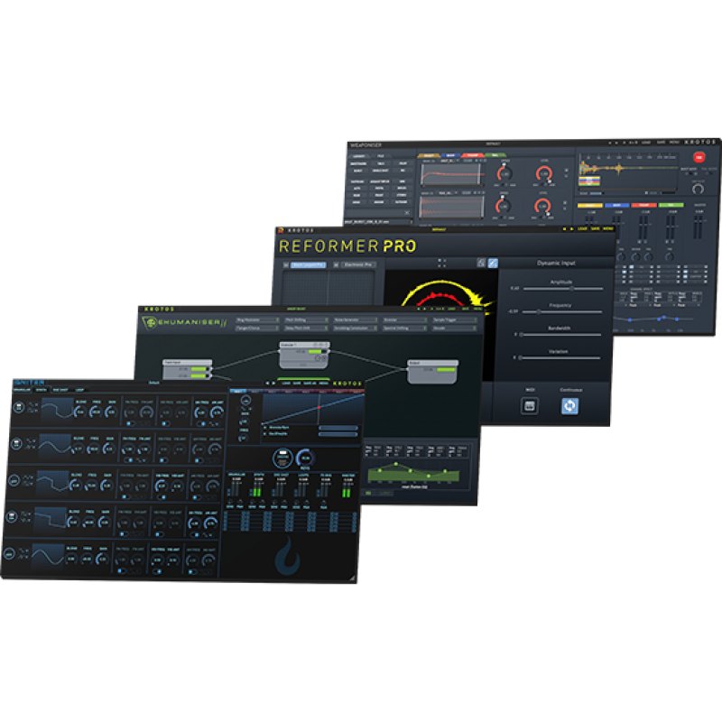 Krotos Audio Weaponiser Fully Loaded to Sound Design Bundle 3