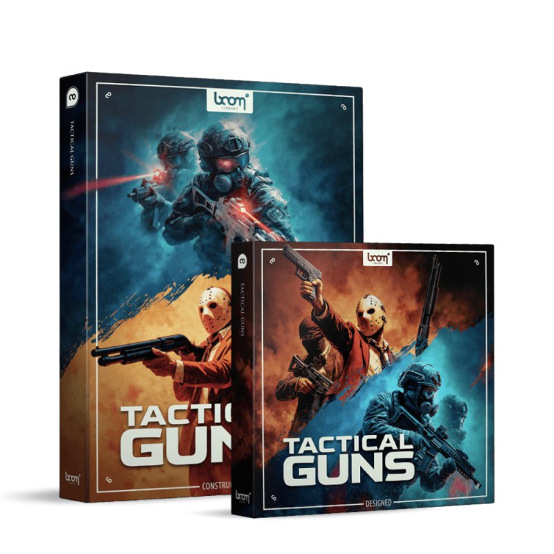 BOOM Library Tactical Guns (Designed, Download)