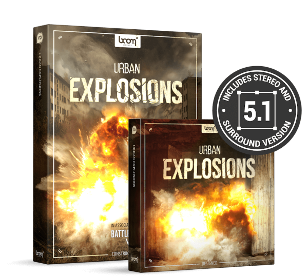 BOOM Library Urban Explosions
