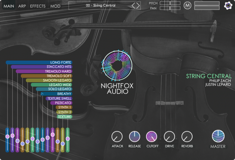 Nightfox Audio String Central picture 9