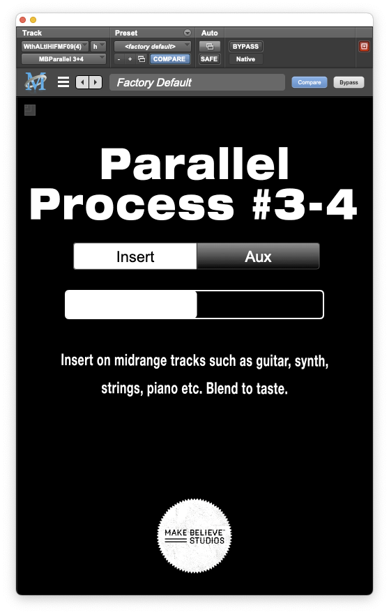 Make Believe Studios Parallel 3+4