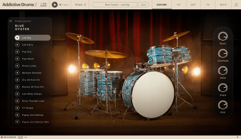 XLN Audio Addictive Drums 2: Blue Oyster ADpak (Download) - Image 3