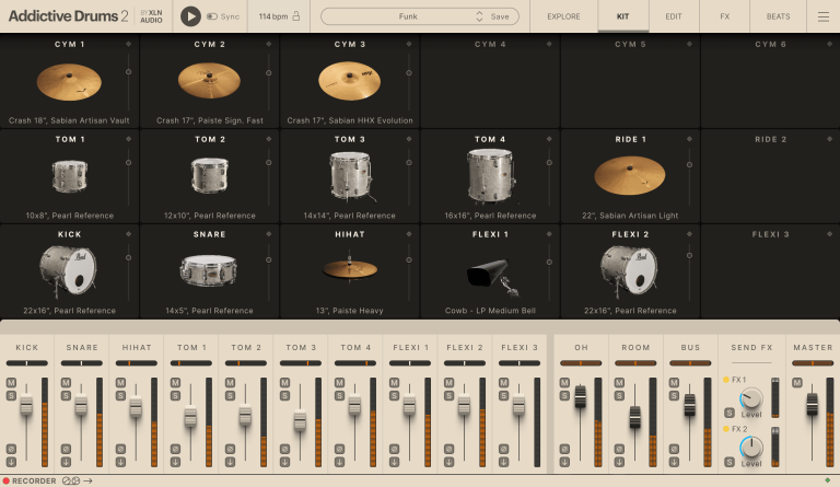 XLN Audio Addictive Drums 2: Funk ADpak (Download) - Image 9