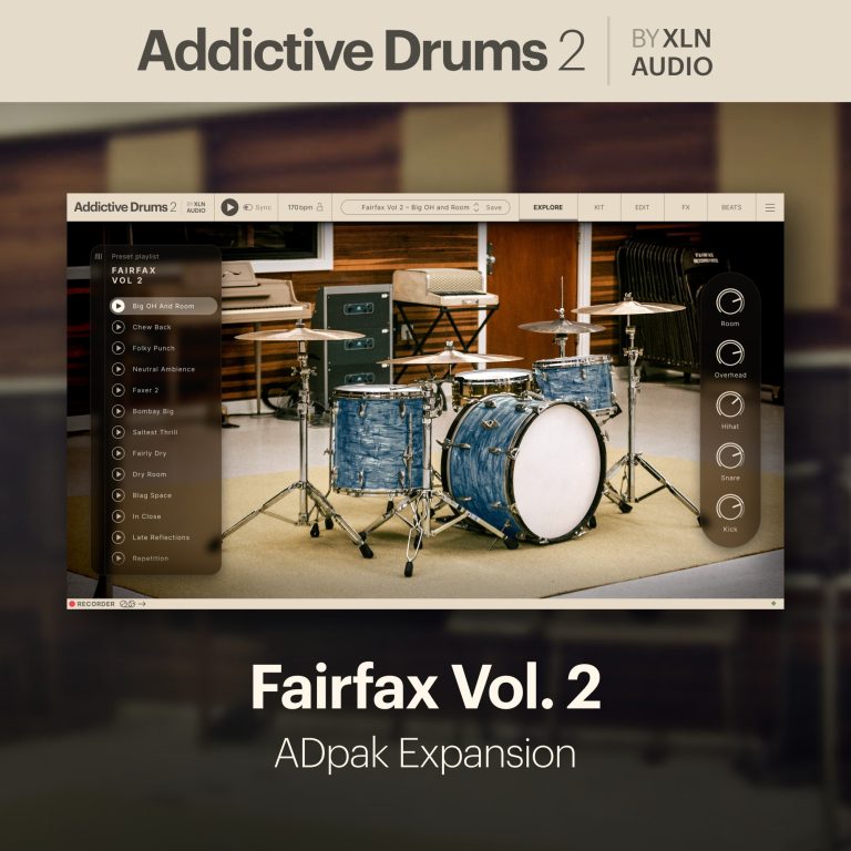 XLN Audio Addictive Drums 2: Fairfax Vol. 2 ADpak (Download) - Image 3