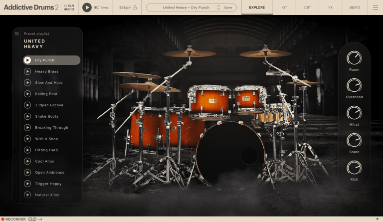 XLN Audio Addictive Drums 2: United Heavy ADpak (Download) - Image 4