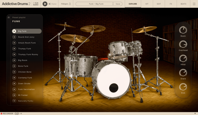 XLN Audio Addictive Drums 2: Funk ADpak (Download) - Image 8
