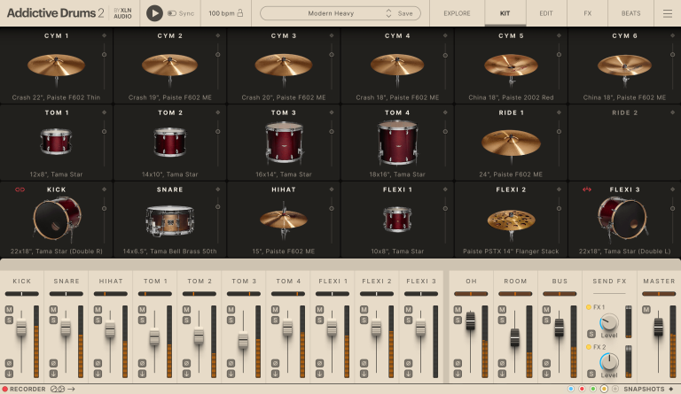 XLN Audio Addictive Drums 2: Modern Heavy ADpak (Download) - Image 3