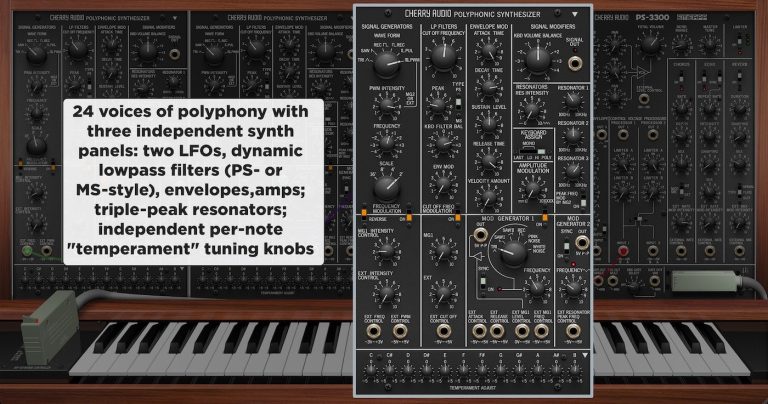 Cherry Audio PS-3300 Synthesizer (Download) - Image 2